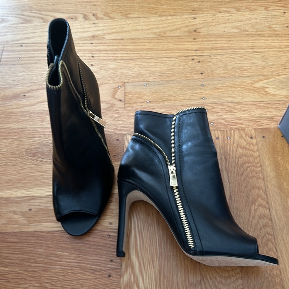 New Vince Camuto Open Toe Booties- Klayton High Heel